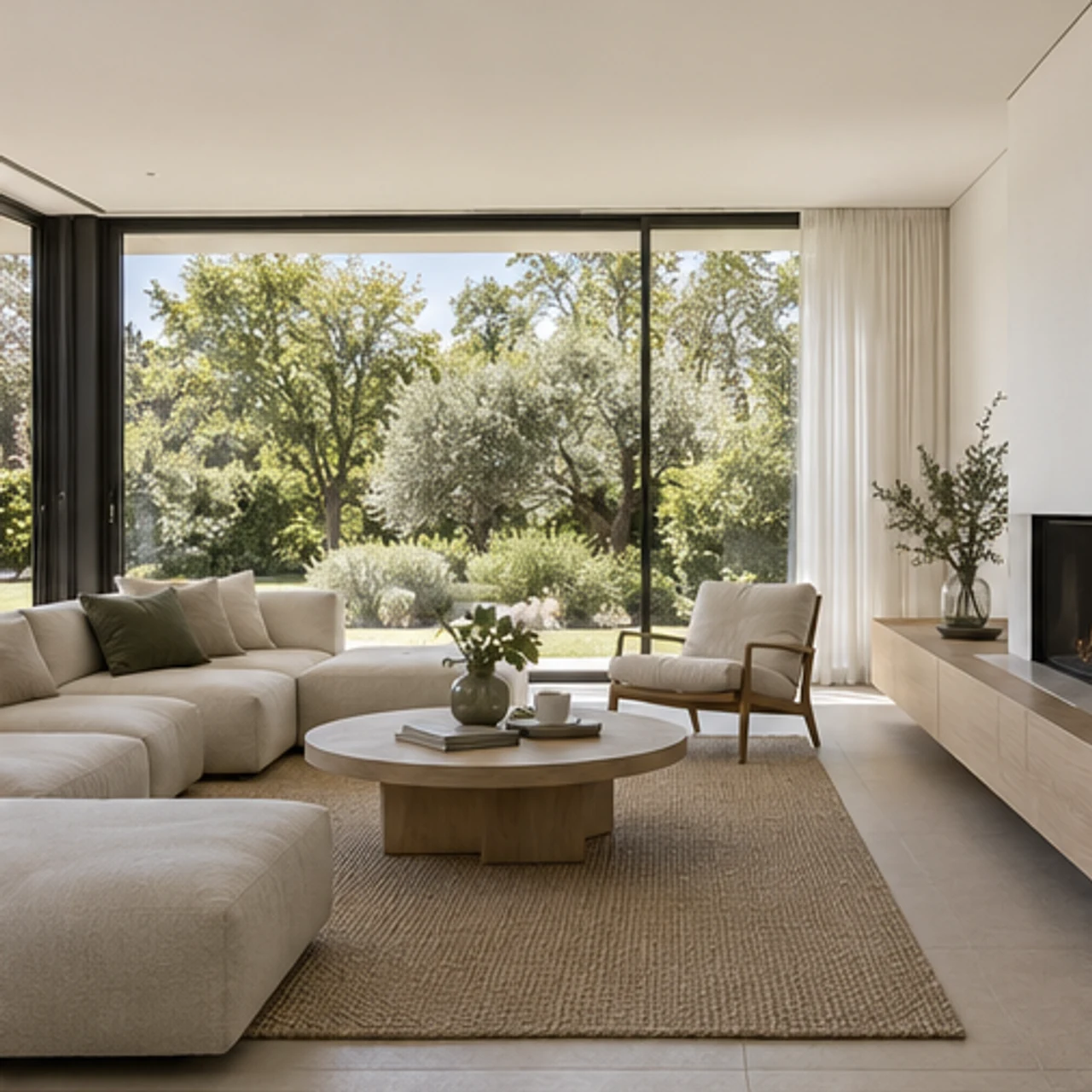 Generierte Innenansicht: Villa am Gartenhof